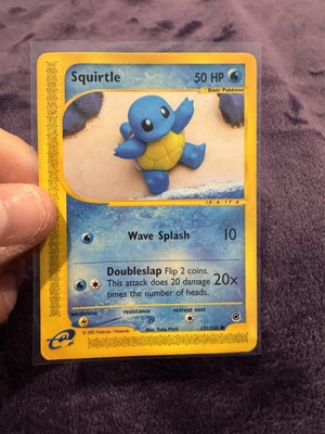 Squirtle 131/165 Expedition Base Set Regular