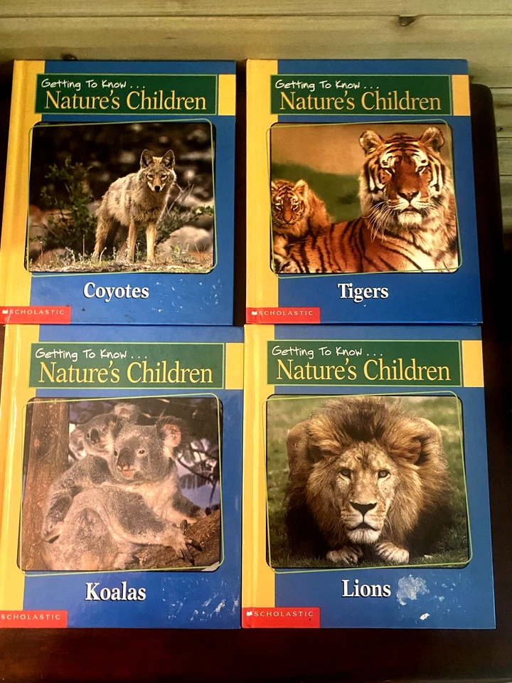 Lot 24 • Getting to Know Nature's Children Series • Scholastic • HC • Excellent - Image 4 of 4