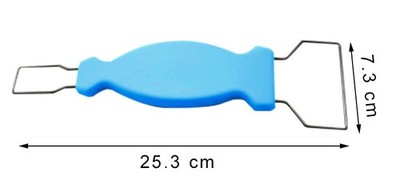 Durable Ergonomic Efficient Portable Wear-Resistant Garden Vegetable Plot Weeder
