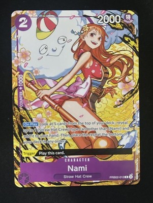 One Piece TCG English - Nami - Full Art - Welcome Pack 2026 Vol 1 - PRB02-012 NM