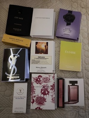 Niche, Designer, and Luxury Perfume Samples
