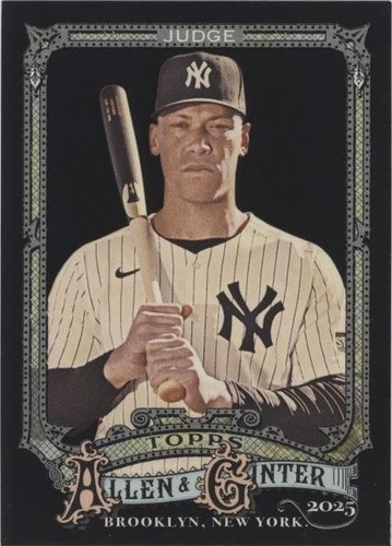2025 Topps Allen and Ginter Aaron Judge Chrome | eBay