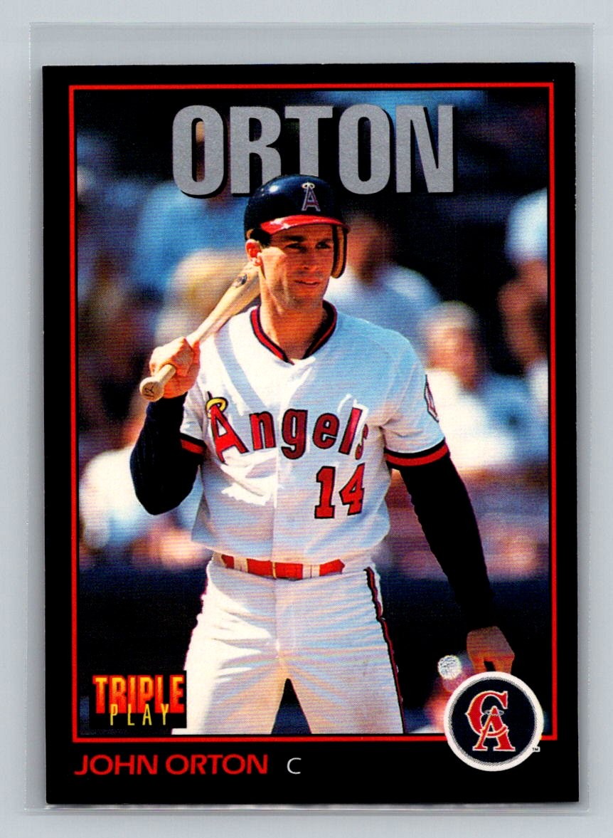 1993 Triple Play #131 John Orton California Angels Baseball Card