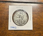 1944D Walking Liberty Half Dollar, G+
