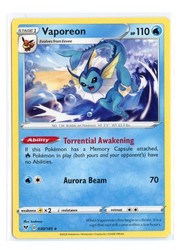 Vaporeon 030/185 Vivid Voltage Rare