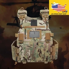 500D Nylon US Tactical Vest Plate Carrier Molle System Quick Release