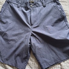 blue-gray Banana Republic men's performance stretch shorts 38 Waist