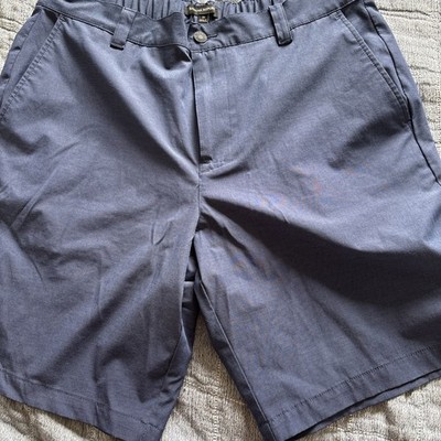 blue-gray Banana Republic men's performance stretch shorts 36 Waist