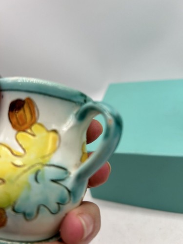 Brocche latte/crema vintage firmate artigianali ceramica artistica - Made in Italy - Foto 8 di 18