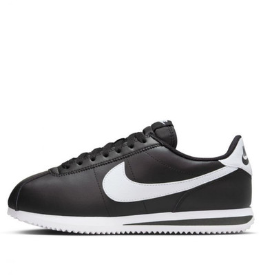Nike Cortez Leather DN1791-001 Women s Sneakers Black Classic Casual Shoes | 9.5