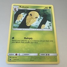Kakuna - 2/111  - Crimson Invasion - Pokemon TCG Card - NM - Buy 3 Get 2 Free