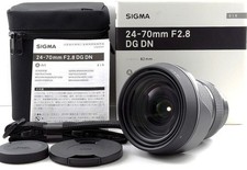 SIGMA 24-70mm F/2.8 DG DN Art Lens SONY E mount Original Box Near Mint from JP
