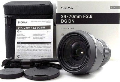 SIGMA 24-70mm F/2.8 DG DN Art Lens SONY E mount  Original Box Near Mint from JP