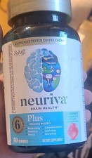 Neuriva Brain Health Plus Strawberry Gummies,...