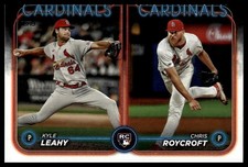 2024 Topps Update #US189 Kyle Leahy / Chris Roycroft RCOM, RC