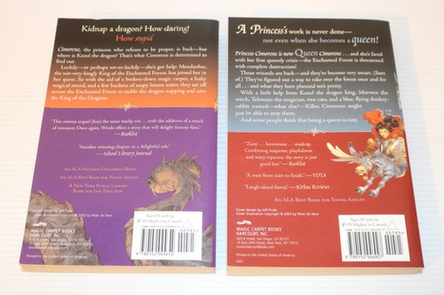 2 ENCHANTED FOREST CHRONICLES Paperback Books #2 & #3, Patricia Wrede, EUC - Picture 2 of 5
