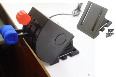 45 Degree 3D Tilt Adapter For SaitekLogitec h Flight Sim Throttle Quadrant PET-G