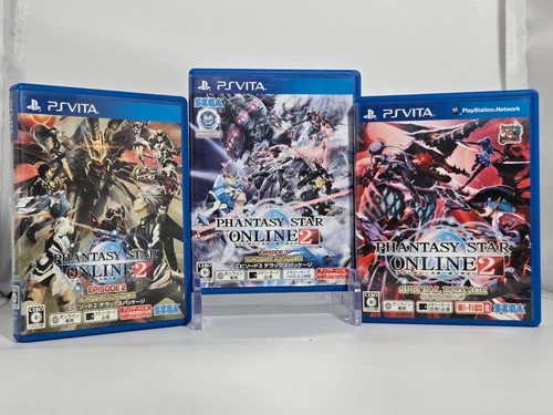 Phantasy Star Online 2 Episode 1 2 3 Special Deluxe Package SET Playstation Vita