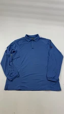 Cutter & Buck Polo Shirt Mens Large Blue CB SunTec PGA West Golf Performance