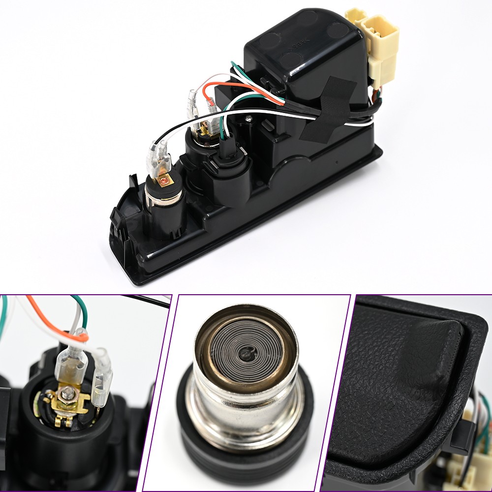 FOR 2003 2004-09 Toyota 4Runner Center Console Ashtray & Cigarette Lighter Kit