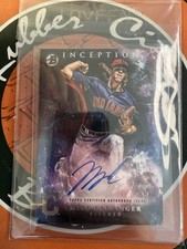 2016 Bowman Inception Prospect Autograph  Mike Clevinger - Cleveland Indians