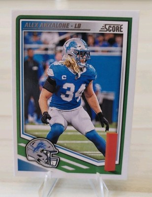 Alex Anzalone 2025 Panini Score Football Detroit Lions #92