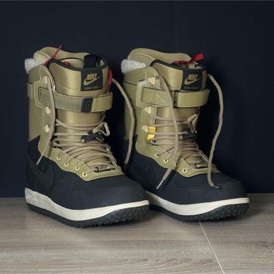 Nike Zoom Force 1 Men s Snowboard Boots Tan/Black Size 10