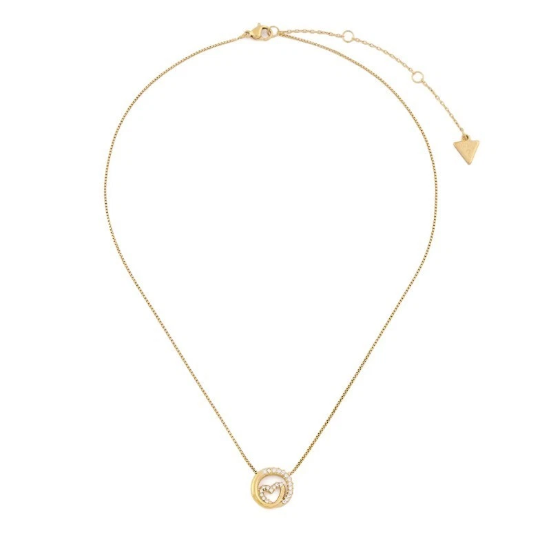 Collana Guess Daktari in acciaio gold JUBN01354JWYGBKT/U