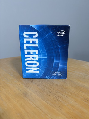Intel Celeron G5905 Processor (3.5 GHz, 4MB Cache, LGA1200) 2 Cores