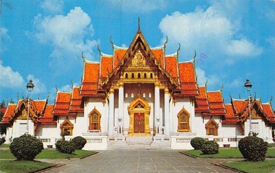 # K2309      BANGKOK,  THAILAND        POSTCARD,    MARBLE TEMPLE