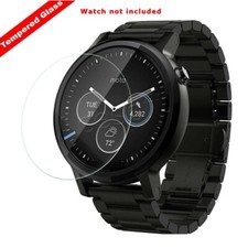 Ultra-Thin Tempered Glass Screen Protector Film f Motorola Moto 360 2nd Gen 46mm