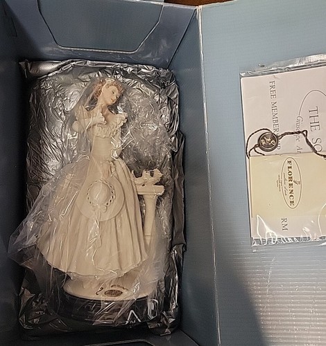1973 Florence Sculture d'Arte Original Giuseppe Armani Lovely Laura #1404F NIB - Picture 11 of 13