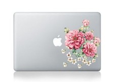 Pink Flowers Laptop Apple Decal Sticker Macbook Air/Pro/Retina 13"15"17"