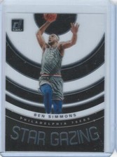 Ben Simmons 2019-20 Clearly Donruss #3 Star Gazing Philadelphia 76ers