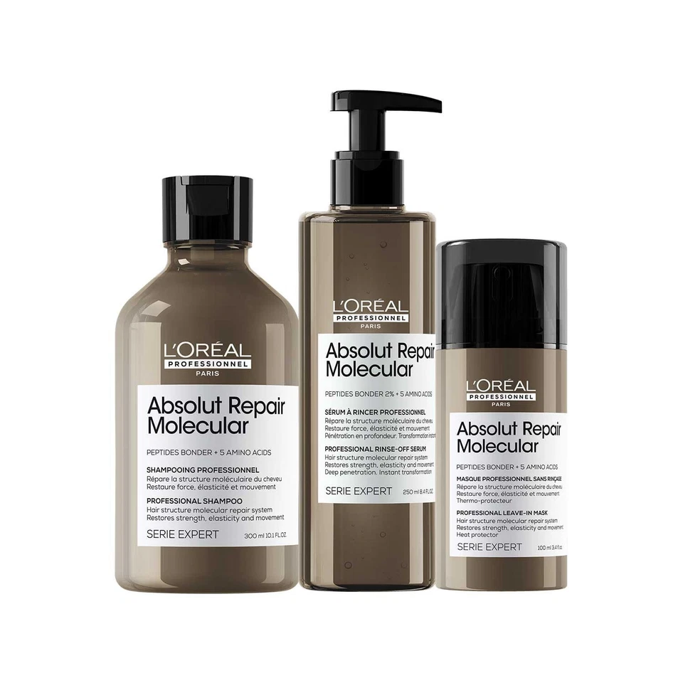 Absolut Repair Molecular Series Expert - L'Oreal Professionnel Trio Set - Image 2 of 4