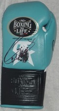 SAUL CANELO ALVAREZ SIGNED AUTO'D NO BOXING NO LIFE GLOVE JSA COA WBC CHAMPION D
