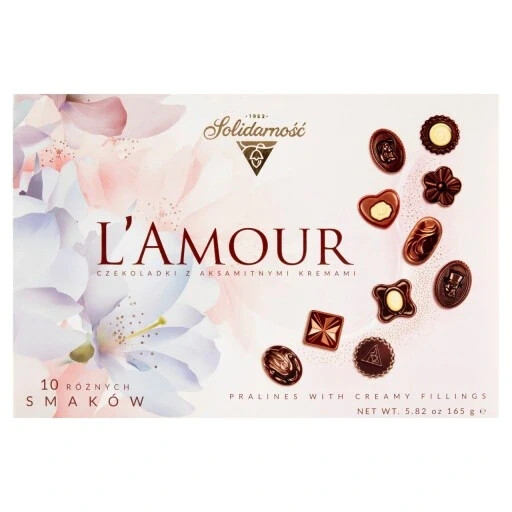 Solidarnosc L'AMOUR - Chocolate Pralines - Box 165g / 5.82oz | eBay
