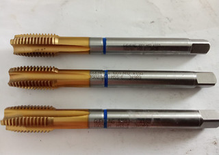 3x M 12 x 1 50 Gühring Durchgangs Gewinde Bohrer gebr. TOP