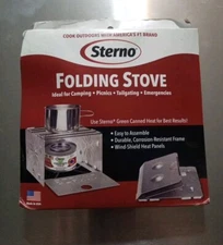 Sterno Group, The Single-Burner Folding Stove For Camping, Picnics, Tailgaiting