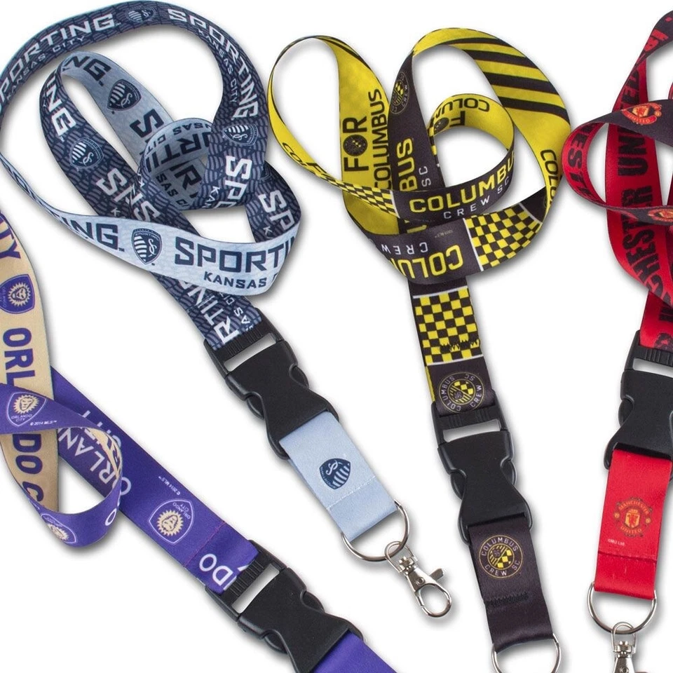 MLS CHICAGO FIRE FC LANYARD KEY CHAIN  NEW - Image 2 of 2