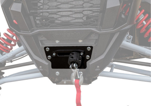 SuperATV Winch Mounting Plate for Kawasaki Teryx KRX 1000