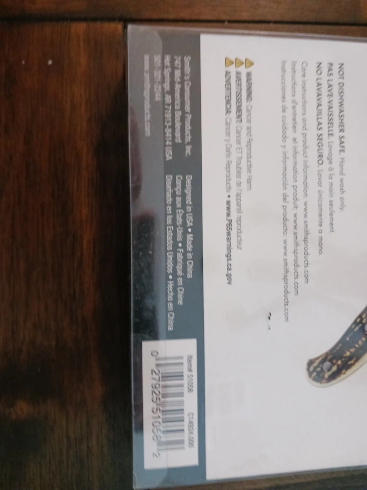 Juego de cubiertos Smiths Cabin & Lodge 6 piezas de carne nuevo y sellado de fábrica  Foto 4 de 4