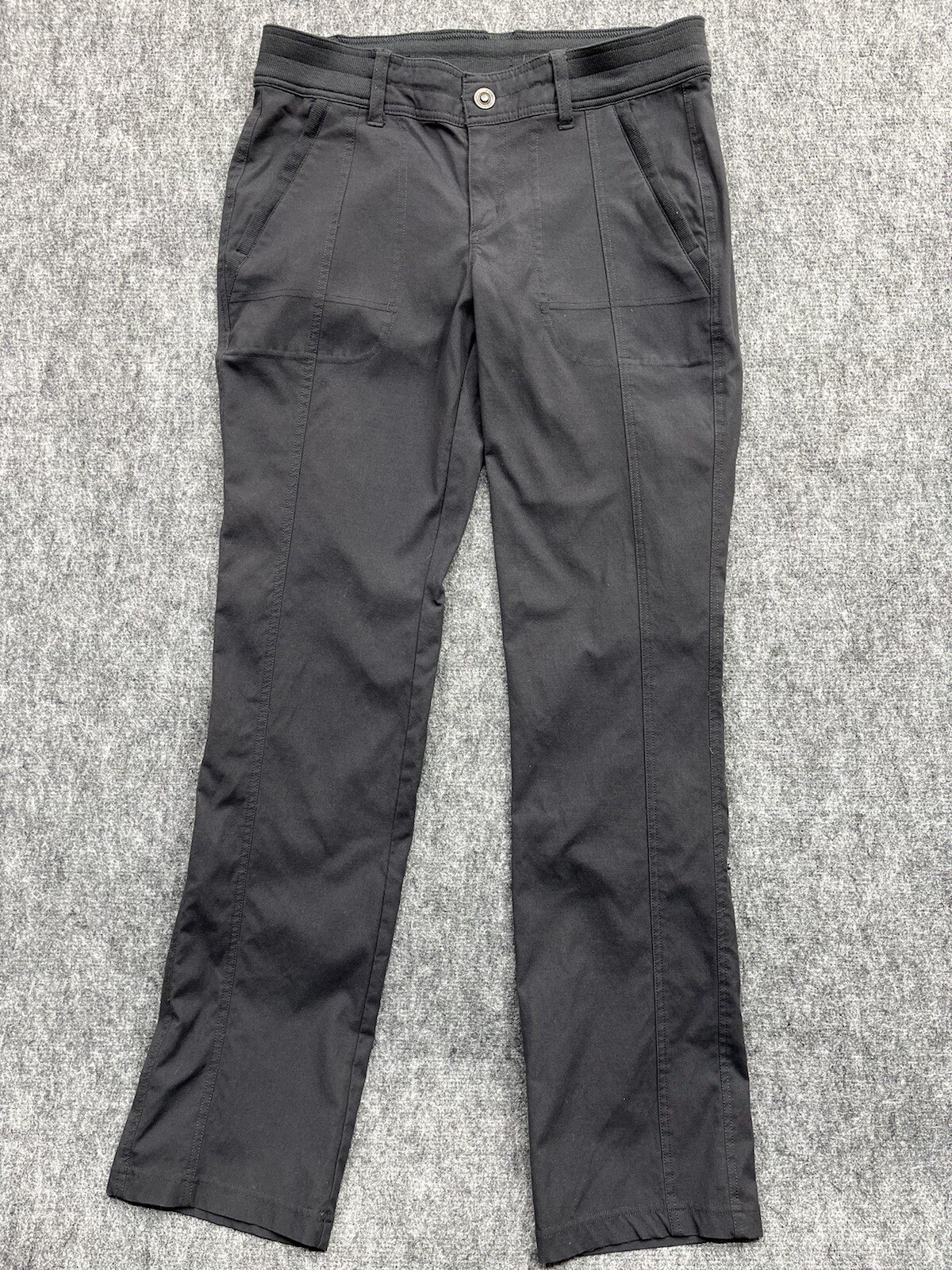 Kuhl Womens Stretch Hiking Pants Gray 30x30 Roll Up Outdoor Style 6342