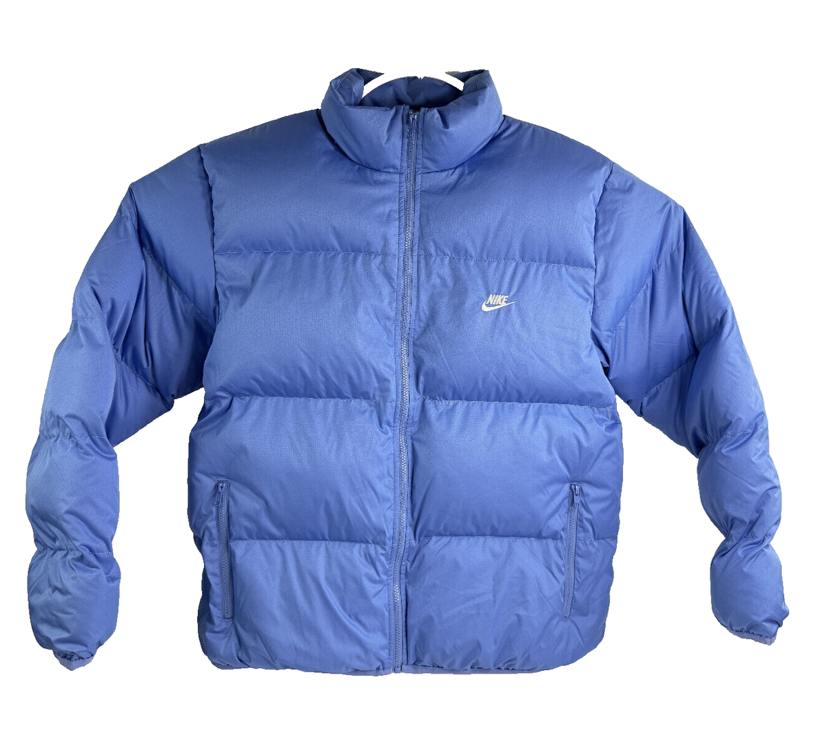 Nike Sportswear Club Puffer Jacket Blue White Men’s Size Large FB7368-450