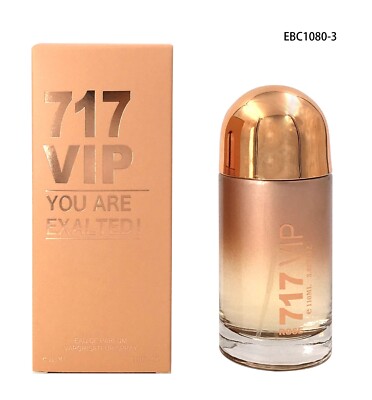 Perfume For Women 717 VIP ROSE Inspired By 212 VIP ROSE CAROLINA