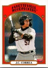 2021 Topps Heritage Minors #152 J.C. Correa 