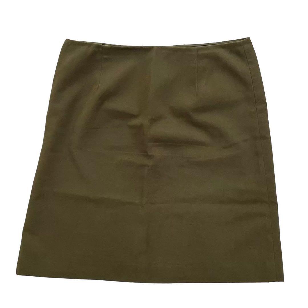 スカート PRADA ARMY GREEN COTTON SKIRT PRADA Khaki Green Cotton Skirt Size L Authentic | eBay