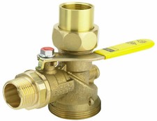 Viega Gaszählerkugelhahn 1" Zoll DN 25 Einrohrgaszähler Gasabsperrhahn DVGW