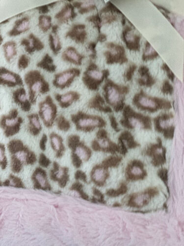 Koala Baby Blanket Leopard Plush Pink Brown Cheetah BabiesRUs - Picture 1 of 5