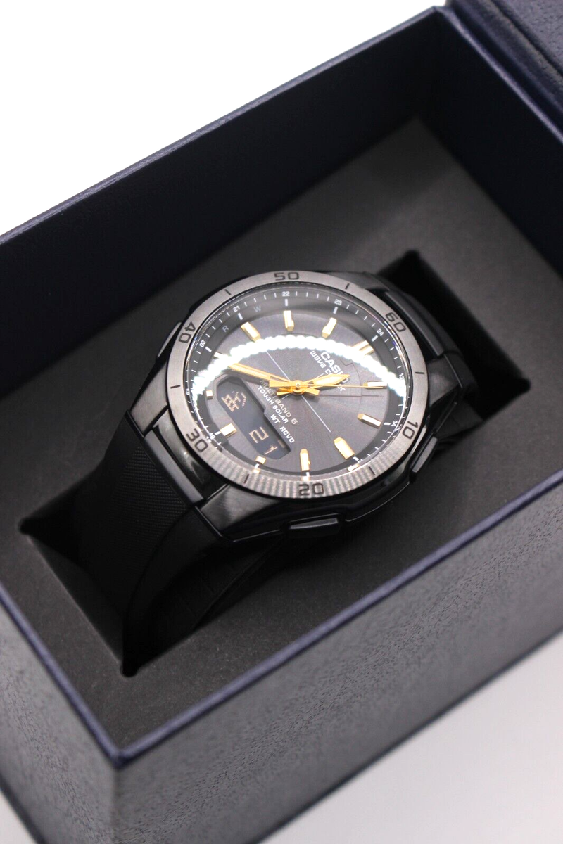 CASIO WAVE CEPTOR WVA-M640B-1A2JF WVA-M640B-1A2 Solar Atomic Radio